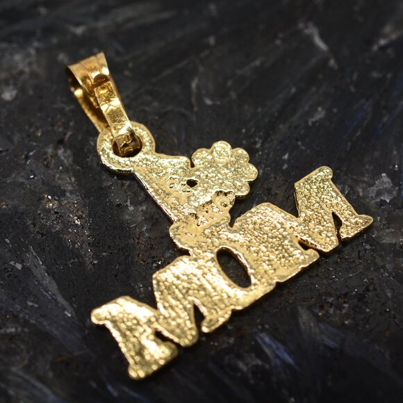 10K #1 Mom Pendant - Picture 4 of 9